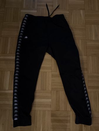 Kappa Trainingshose schwarz Groesse L guter Zustand