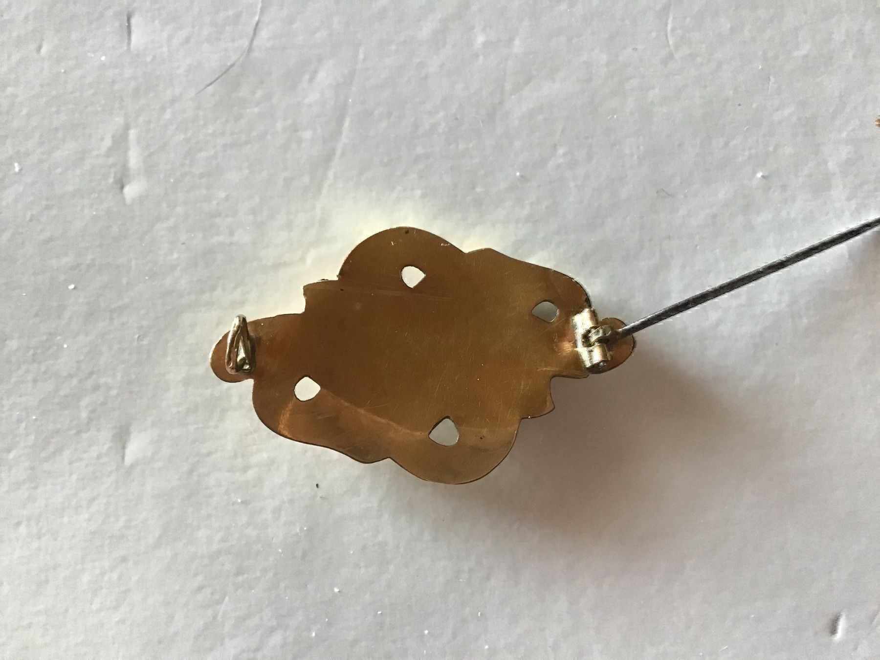 Spille & Fermagli: Antike Schaumgold Brosche – Usato da St. Gallen venduto da Goldlilly 4