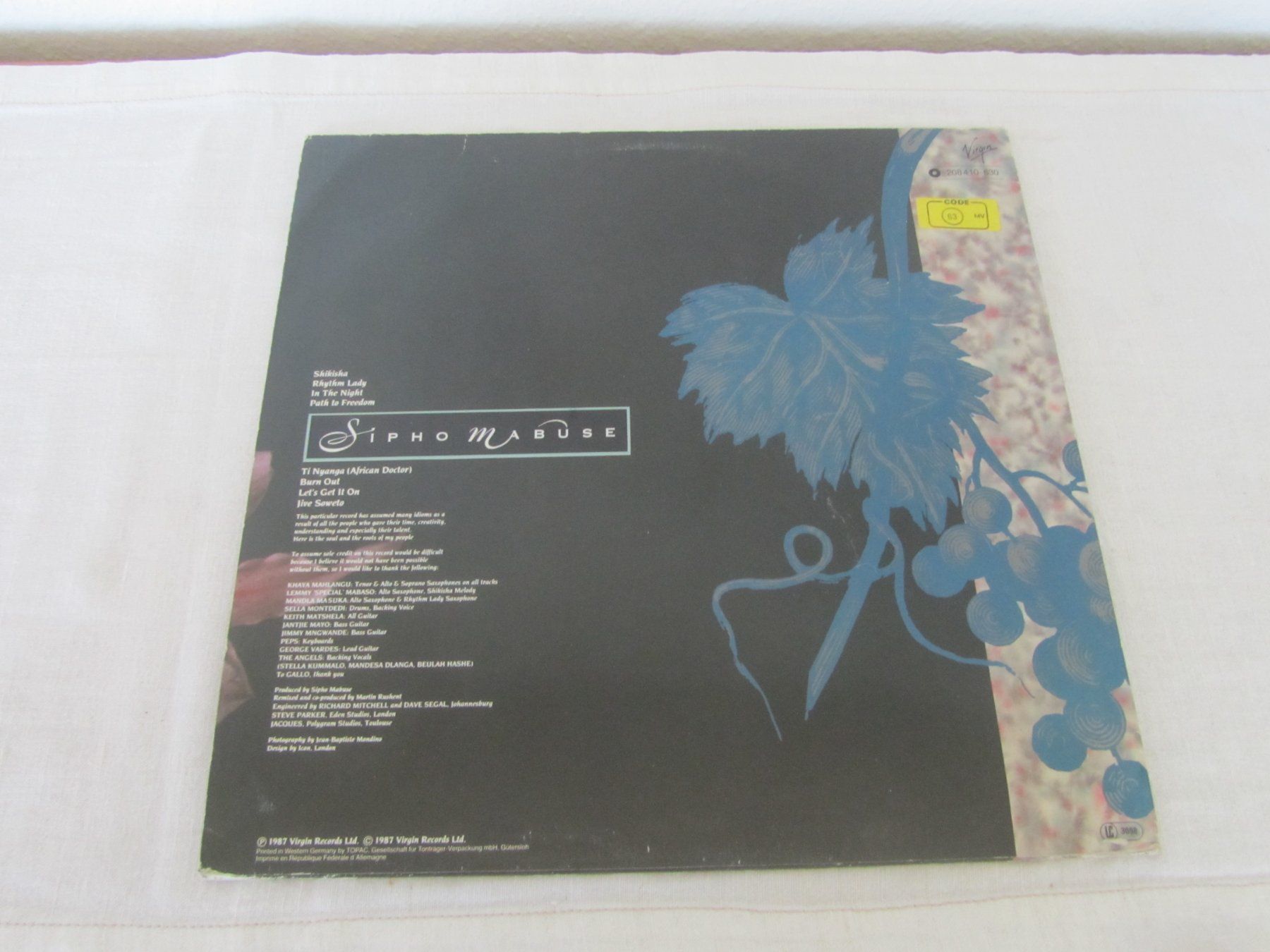 Dischi in vinile: Sipho Mabuse,   AFRO - Sound – Usato da Seengen venduto da mikelele 1