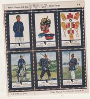 VIGNETTES MILITAIRES DE FRANCE, 7 BLOCS + CATALOGUE