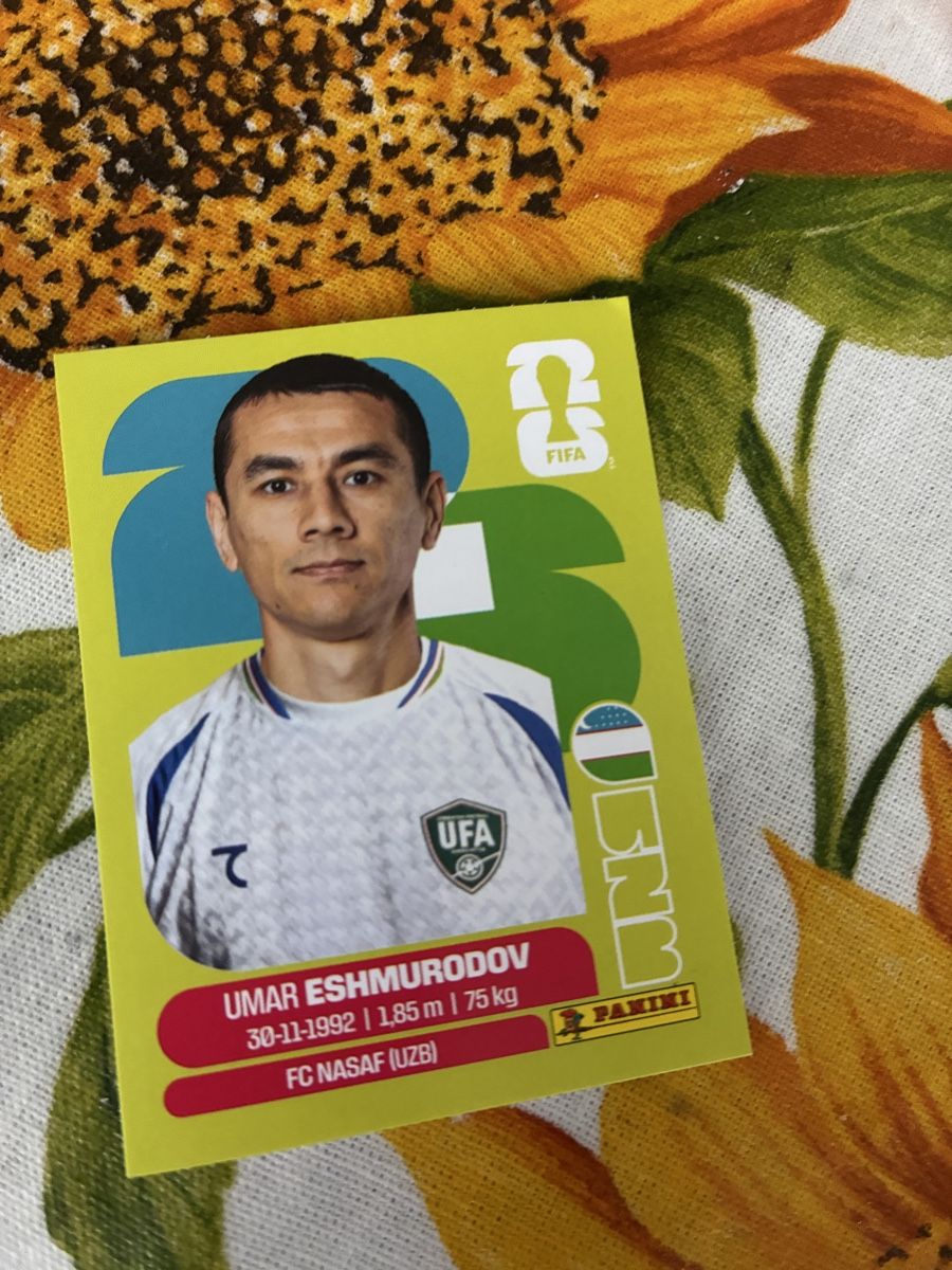 Panini Sammelbilder & Trading cards: FIFA World Cup 2026 Panini Sticker Umar Eshmurodov UZB5 – Gebraucht aus Wettingen von ric_xm6x
