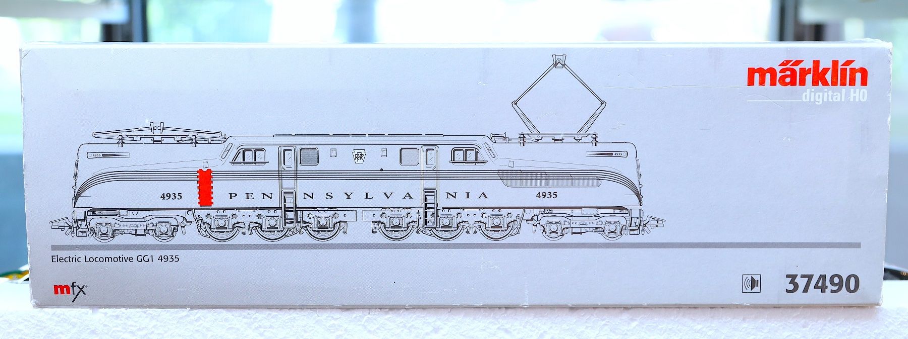 Märklin H0 Art 37490 Elektrolokomotive GG1 der PRR mfx/Sound (Neu und ...