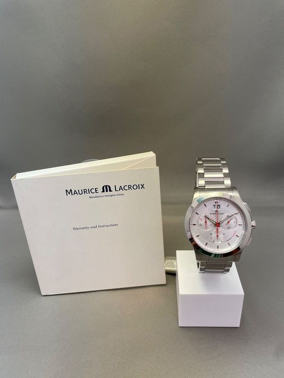 Corona Originale Maurice Lacroix 270-000339 Per Miros MI1066 MI1067 - 5,5 Mm Acciaio