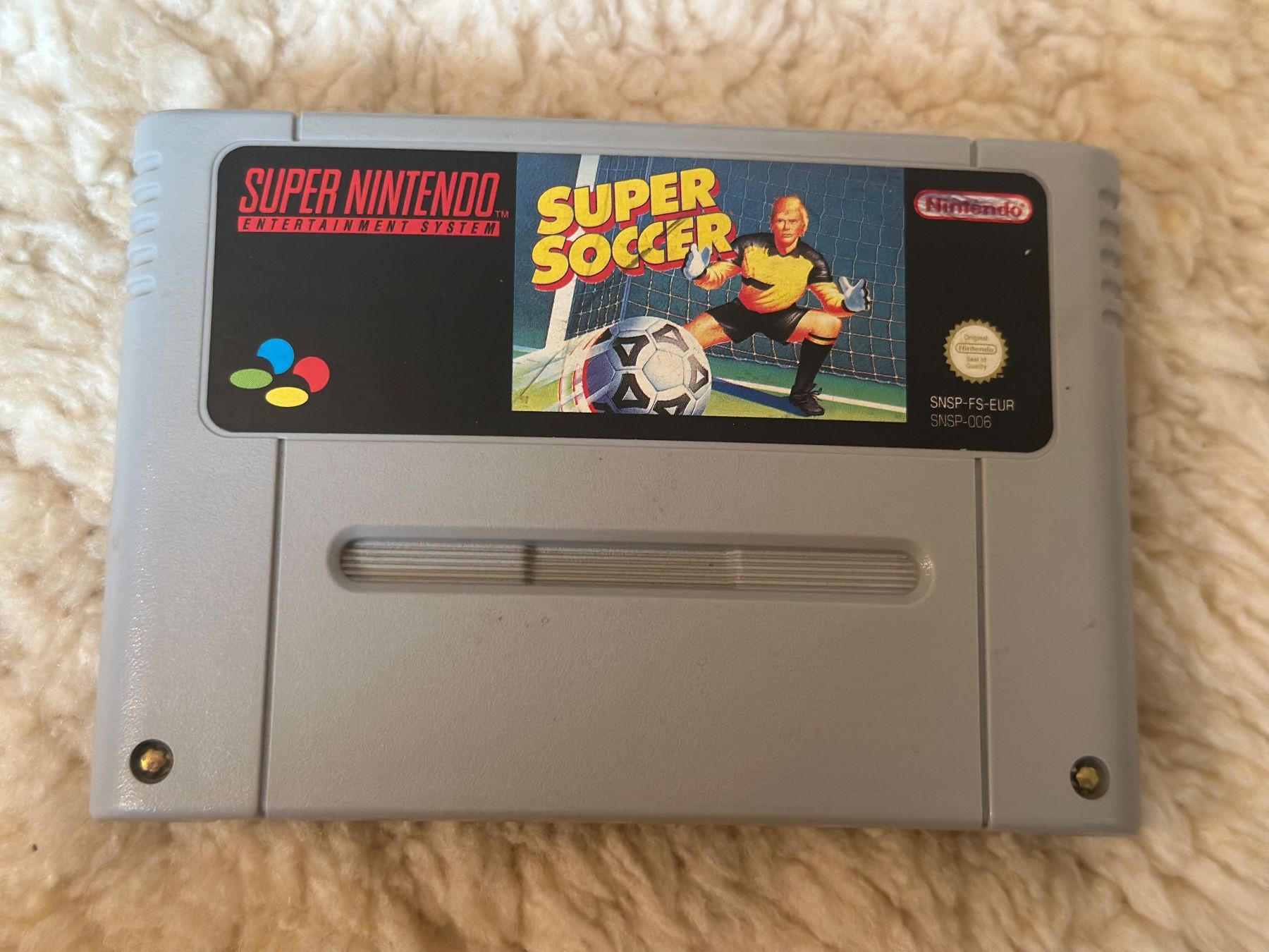 Giochi: Super Soccer - Super Nintendo – Usato da Zürich venduto da John-Wayne23