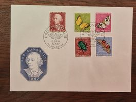 FDC CH Pro Juventute 1957 / SBK: 50.--