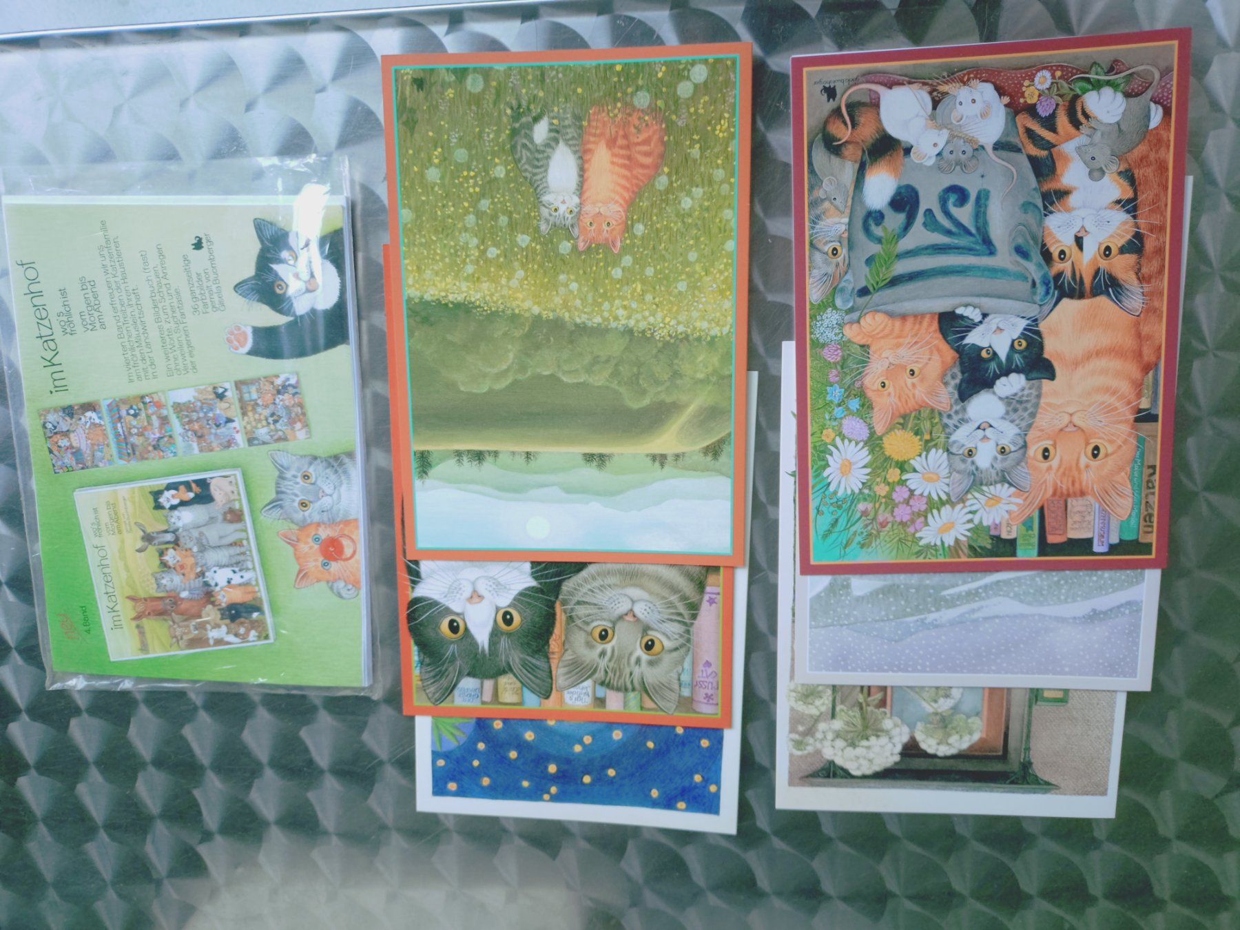 Cartes: Gisela Boumberger Doppelkarten Set 6Stck. Kunst – Neuf (Voir description) à Langnau am Albis par Slurpi71