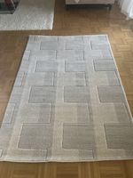 Moderner LUNA Teppich, 120x170 cm, Top Zustand, Grau