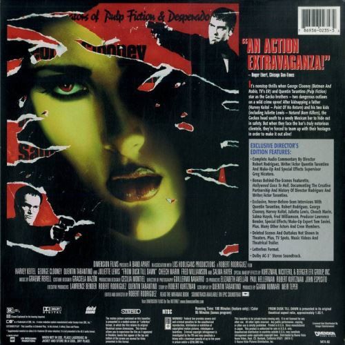 Alle DVDs: [Laserdisc] From Dusk Till Dawn: Exclusi – Gebraucht aus Rheinfelden von Burzelchen 1