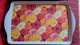 Servier-Tablar ,"Rosen" Kunststoff