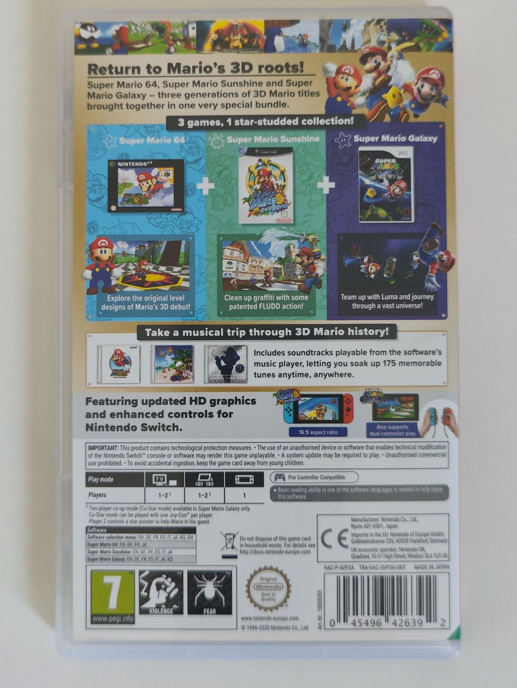 Nintendo Spiele: Super Mario 3D Allstars - Nintendo Switch – Gebraucht aus Dintikon von Nightcom 1