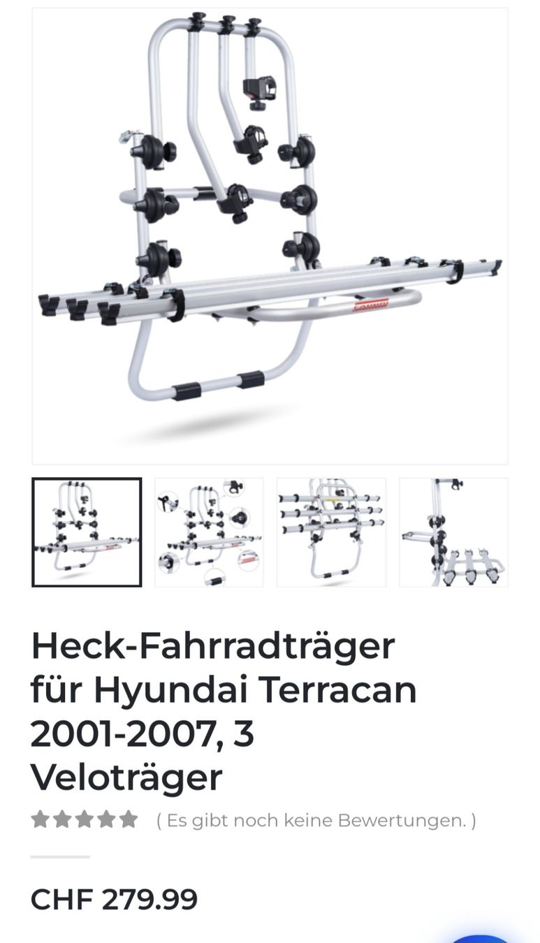 Travi: Heck Fahrradträger – Usato da Siebnen venduto da LastChanc2 6