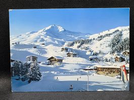 Inner-Arosa, Eisbahn mit Weisshorn