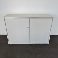 Lista Office LO Storage Schiebetür-Aktenschrank 3-OH - Weiss