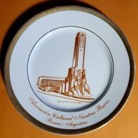 Assiette Verbano Monumento a la Bandera