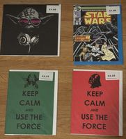 Star Wars Grusskarten Set, 4 Stk.