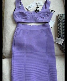 Lotti di vestiti: Superbe Hervé Leger Set Lilac new – Nuovo e nell'imballaggio originale da Zürich venduto da Julianobzh 1
