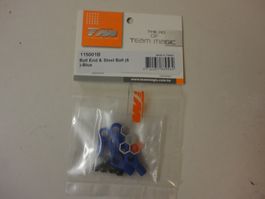 Team Magic 115001B Kugelpfannen Blau - Top Zustand!