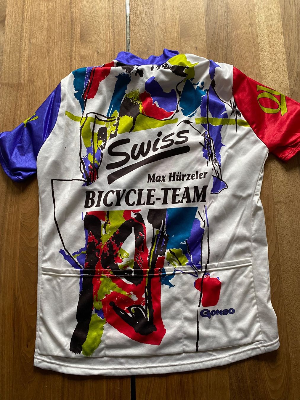 Leibchen & Hosen: Retro Velo Trikot, Grösse XL – Gebraucht aus Bern von mod18 1