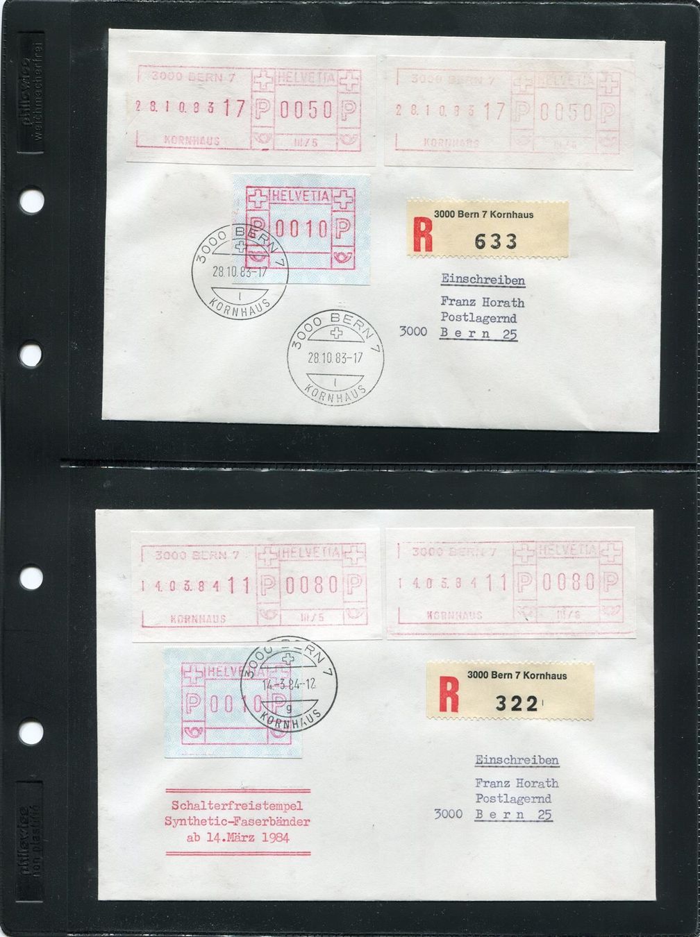 Timbri: Schalterfreistempel-Sammlung in 12 Alben – Usato da Winterthur venduto da Kyoung 9