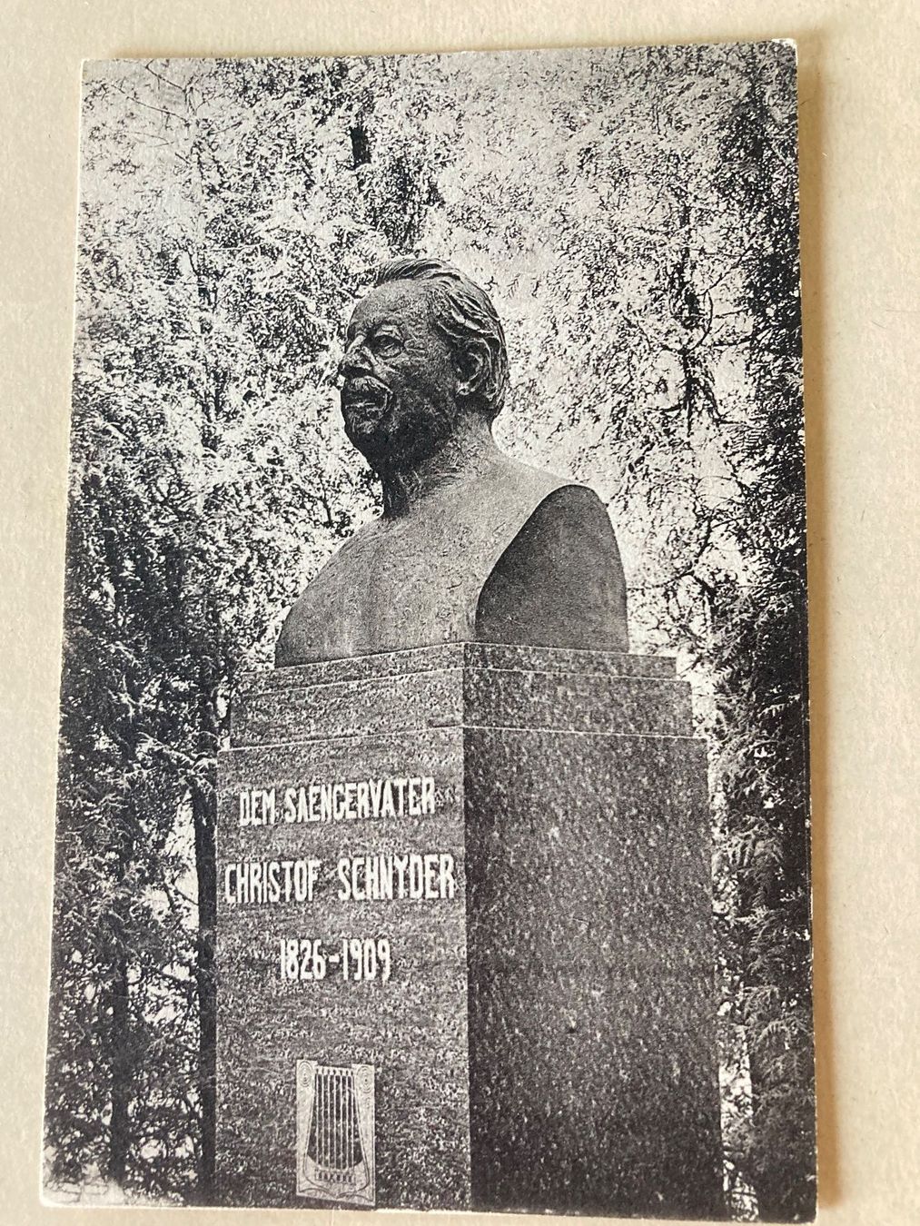 Cartoline postali: Alte Ansichtskarte: Denkmal Christoph Schnyder, Luzern – Usato da Schenkon venduto da Angelikahu 1