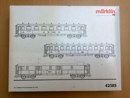 Märklin H0 42385 Wagen-Set SBB Oldtimer