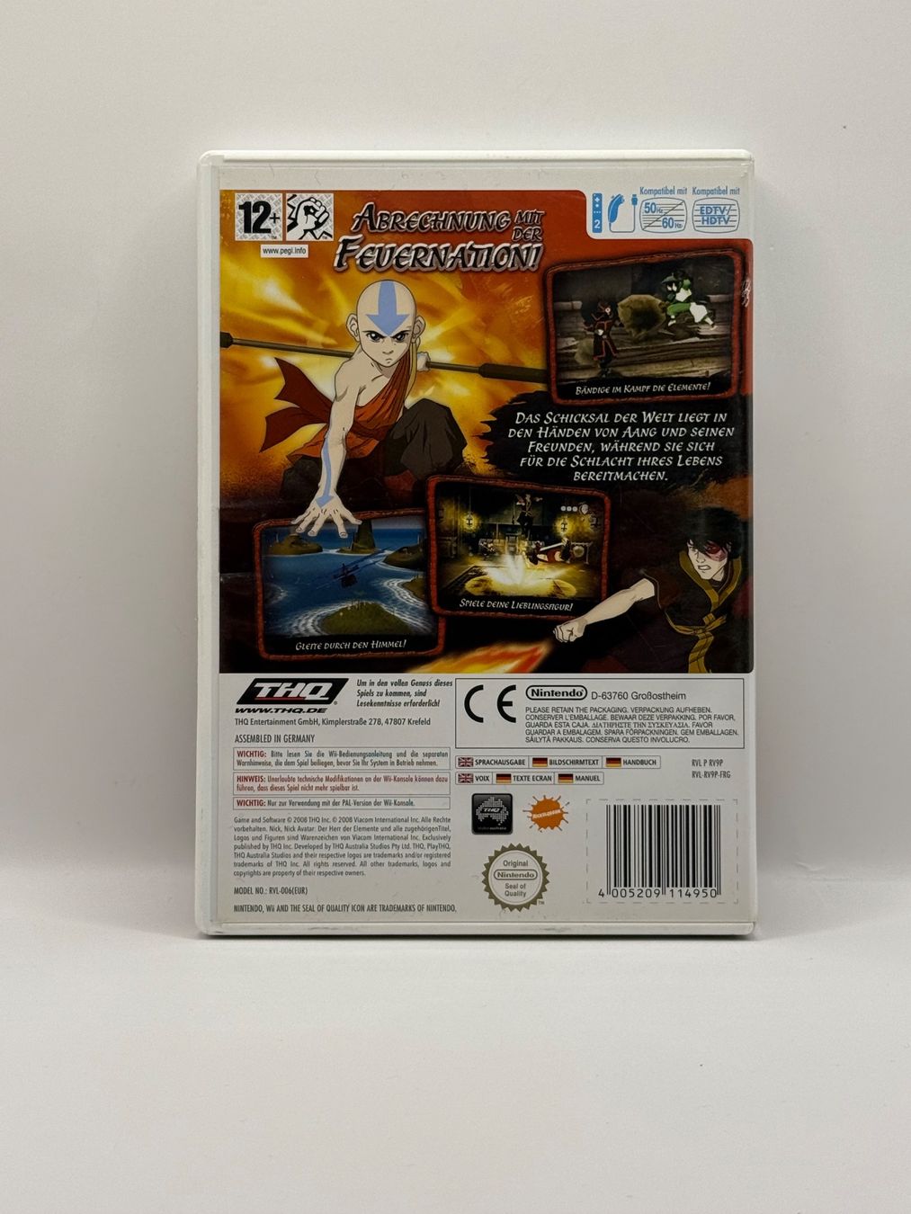 Nintendo Spiele: Avatar Der Pfao des Feuers - Nintendo Wii - CIB – Gebraucht aus Dietikon von gab_qz7y 1