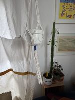 New plant pot with multiple rope hangers