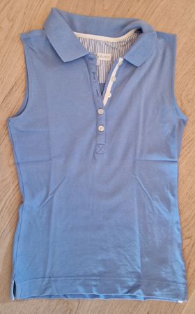 Polo Shirt Sleeveless DAILY SPORTS blue Grösse XS 
