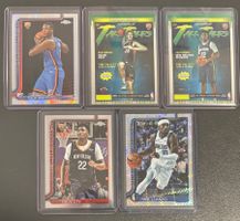 NBA 2025-26 Topps Chrome Rookie Lot mit Refractor 5 cards