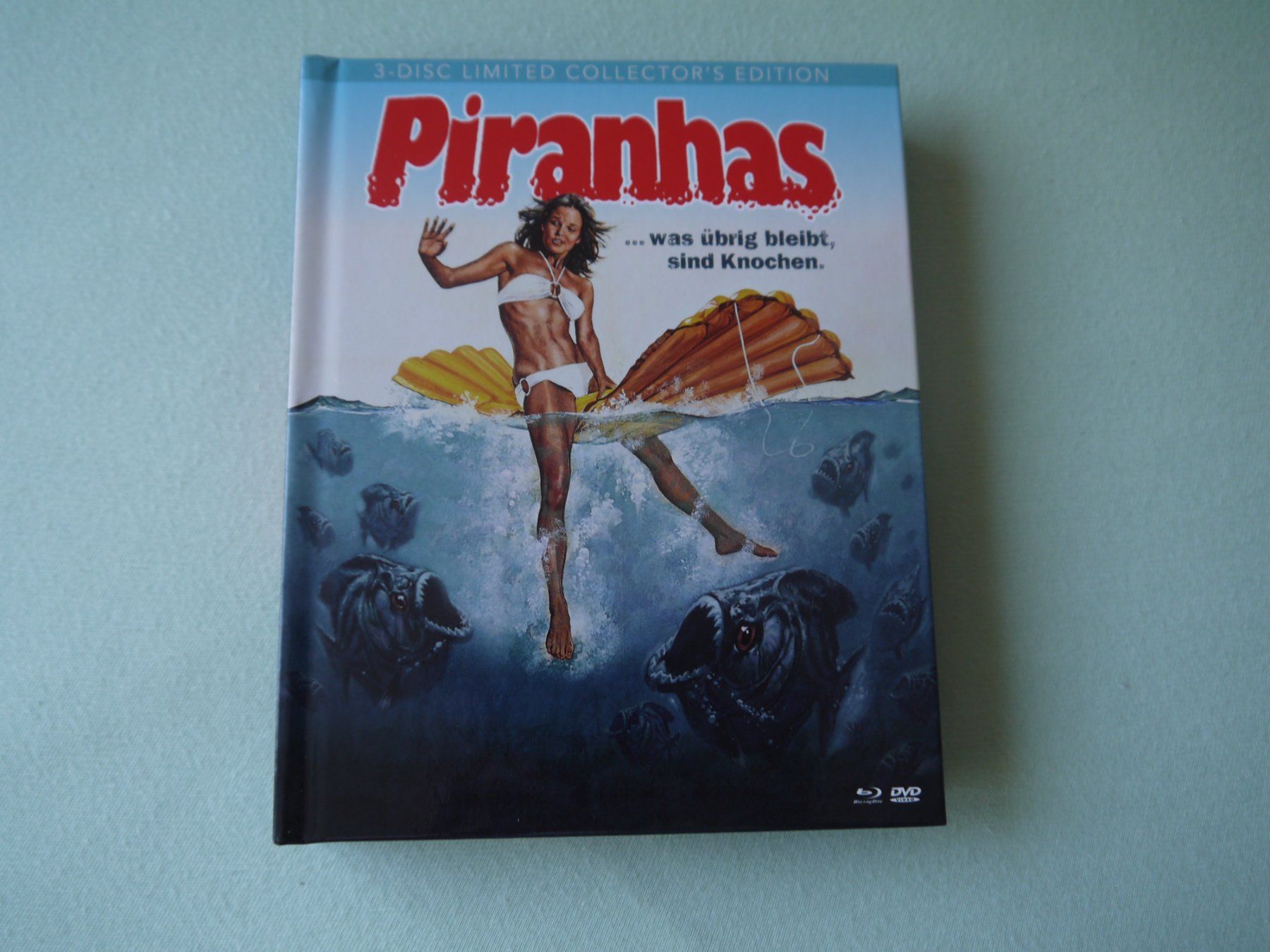 Tous les DVDs: PIRANHAS - Joe Dante - Mediabook – D'occasion à Hagendorn par Blaf