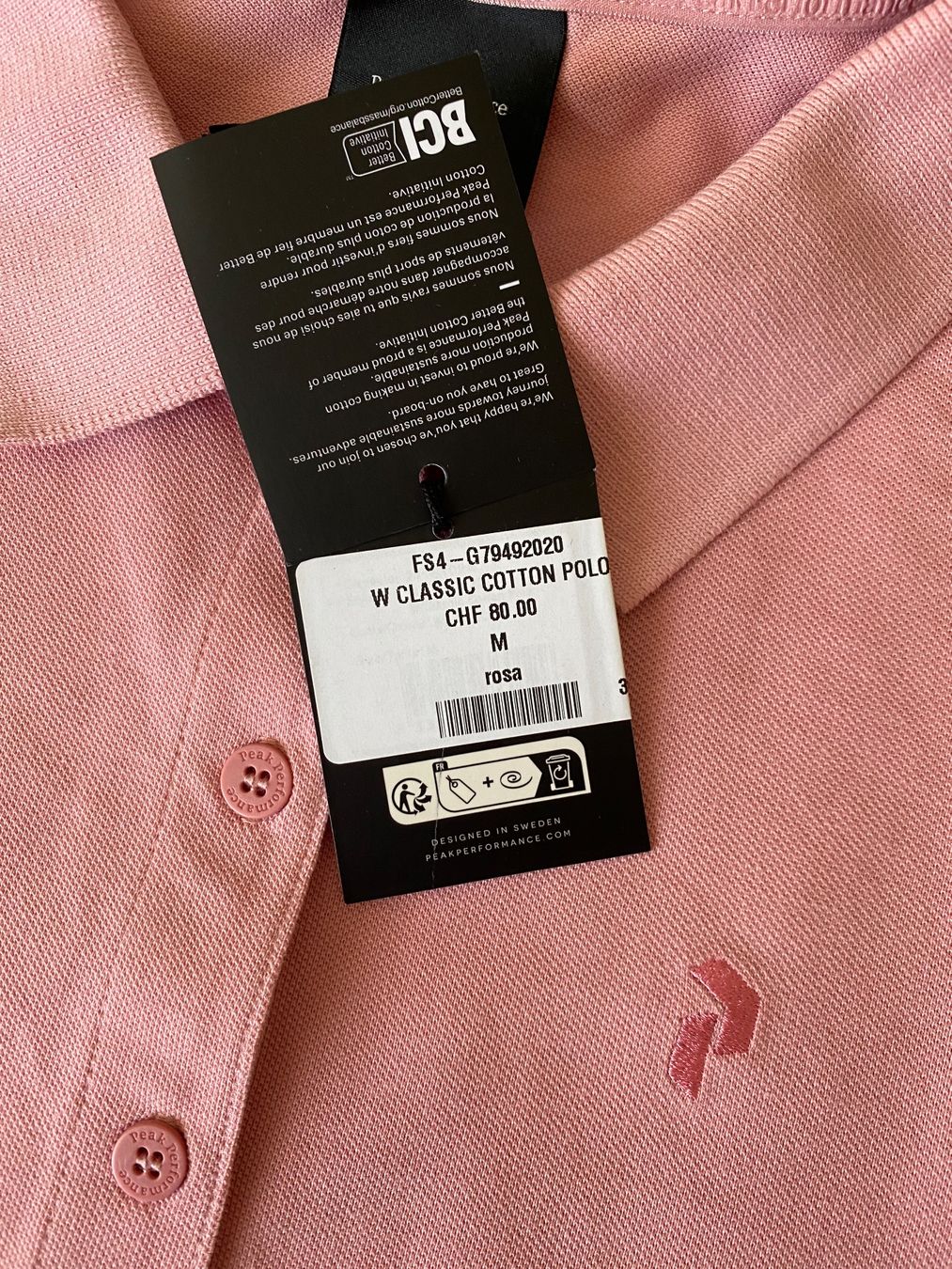 Peak Performance Magliette Polo: Peak Performance Poloshirt M neu Brief✨ – Nuovo e nell'imballaggio originale da Dübendorf venduto da Flecky76 3