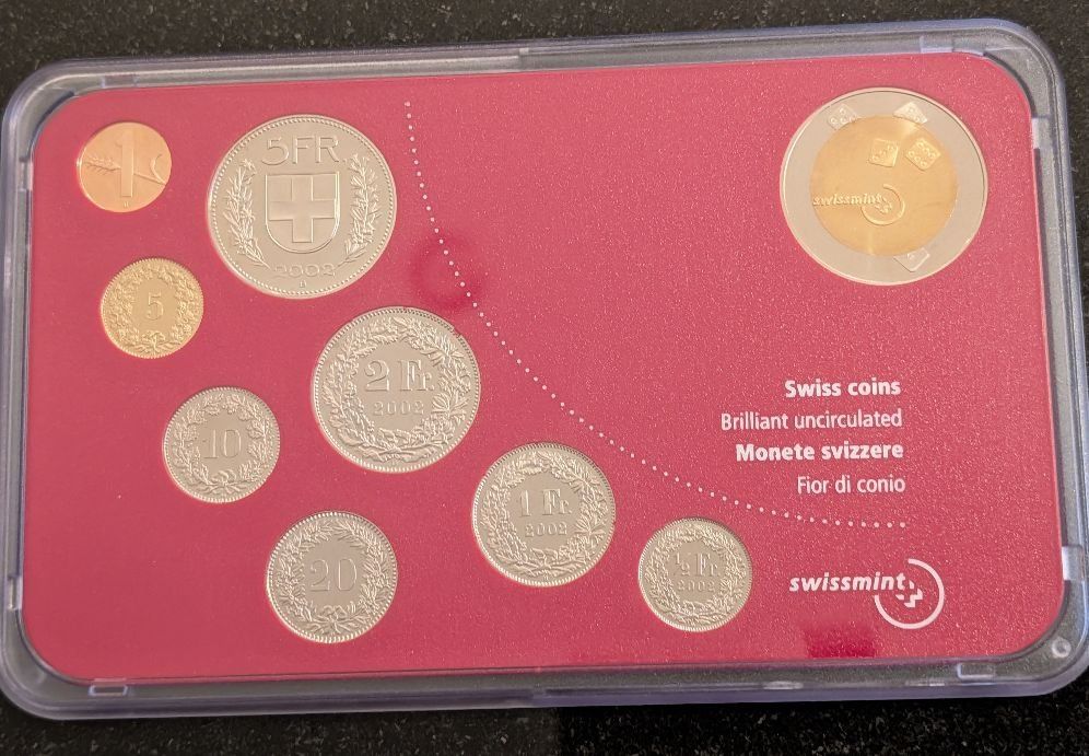 Tutti le monete: Münzsatz Baby 2002 stgl – Nuovo (secondo la descrizione) da Arch venduto da moneyswiss 2