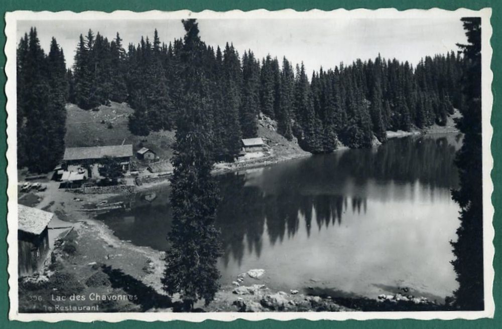 Lac des Chavonnes, le Restaurant, 1939 Kaufen auf Ricardo
