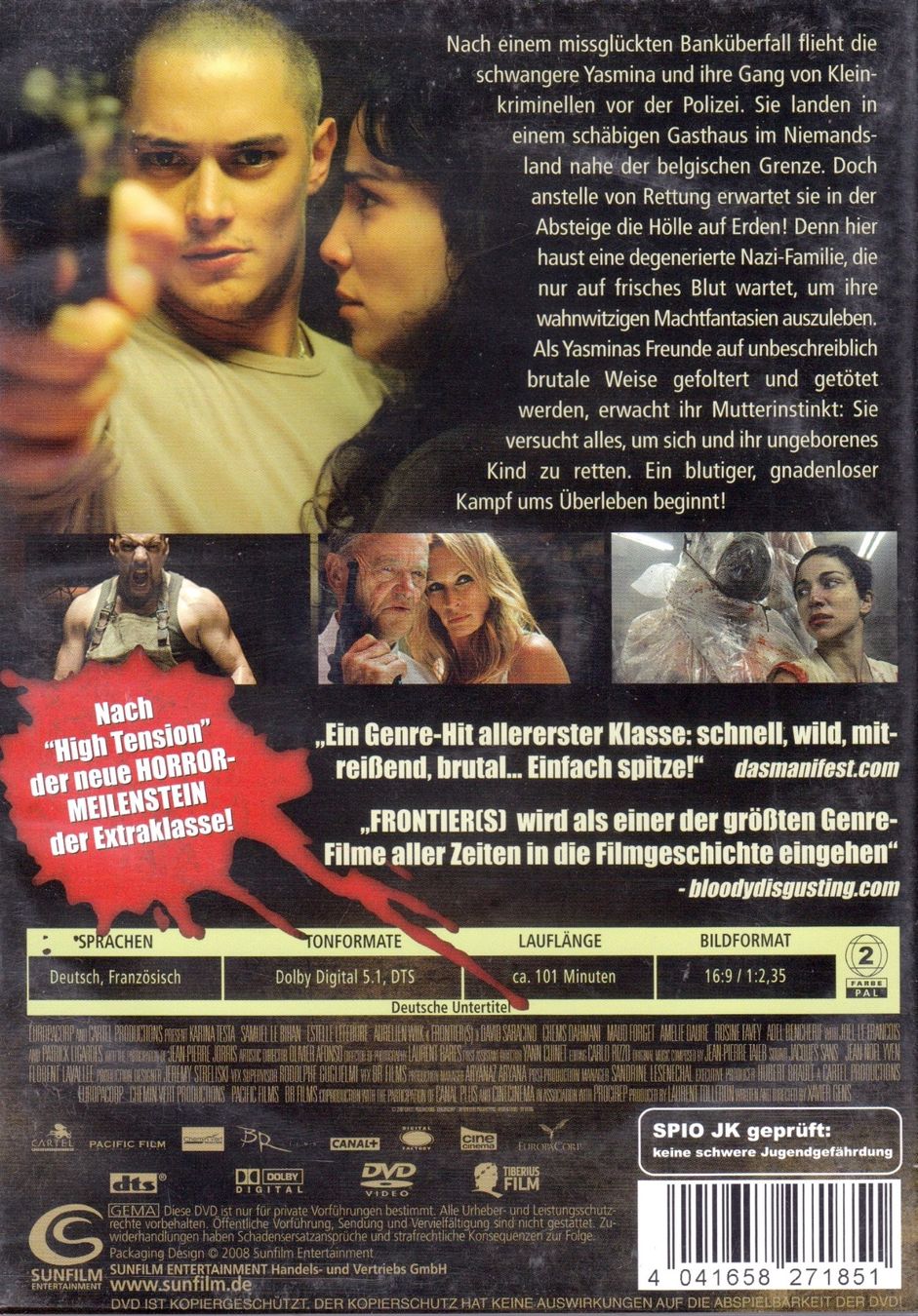 Alle DVDs: DVD: Frontier(s) (mit Karina Testa, Aurélien Wiik) – Gebraucht aus Tägerig von fil_f8k6 1