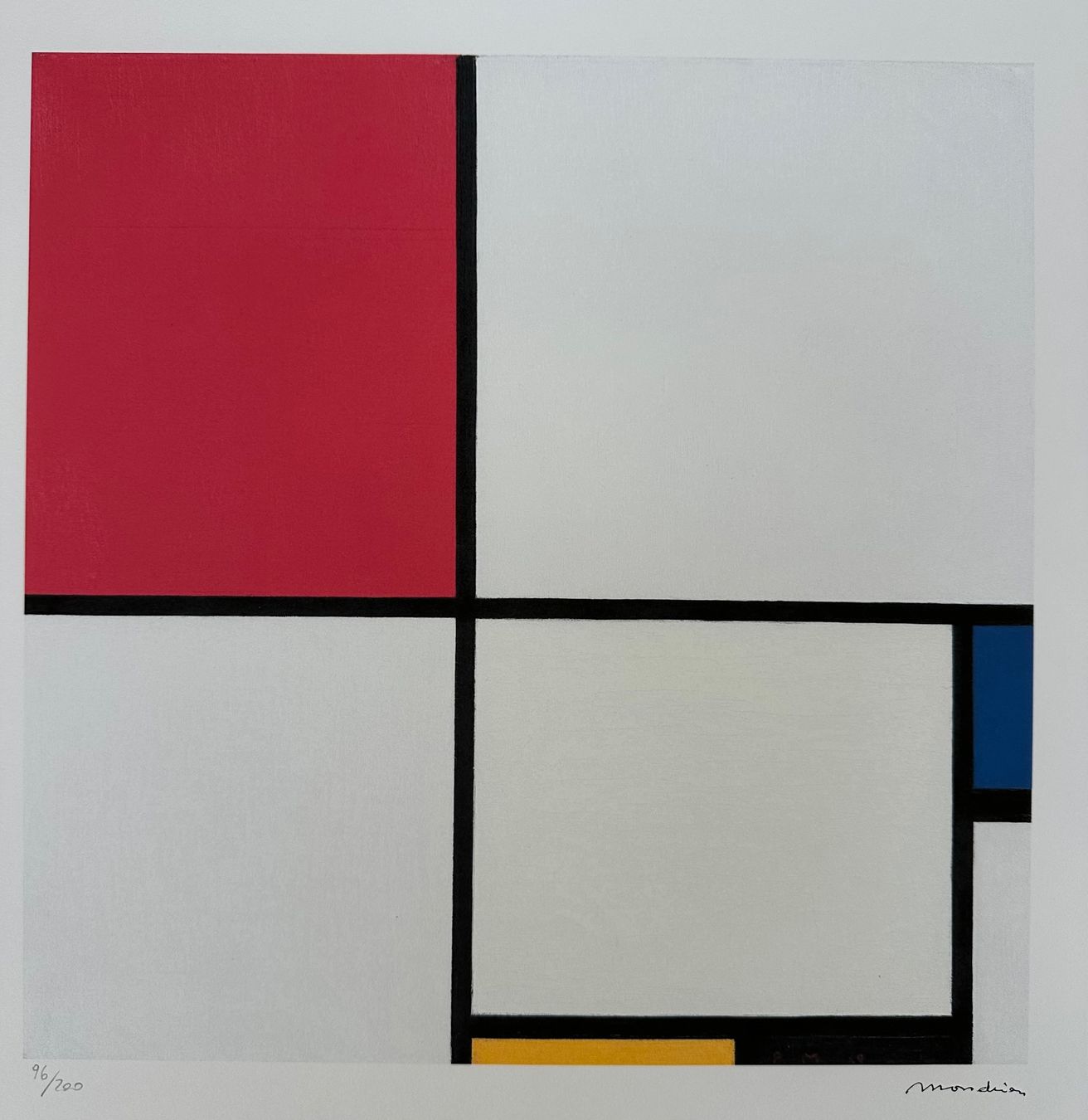 Dipinti: Mondrian: Untitled 96/200 – Nuovo (secondo la descrizione) da Meilen venduto da Smgdesign 5