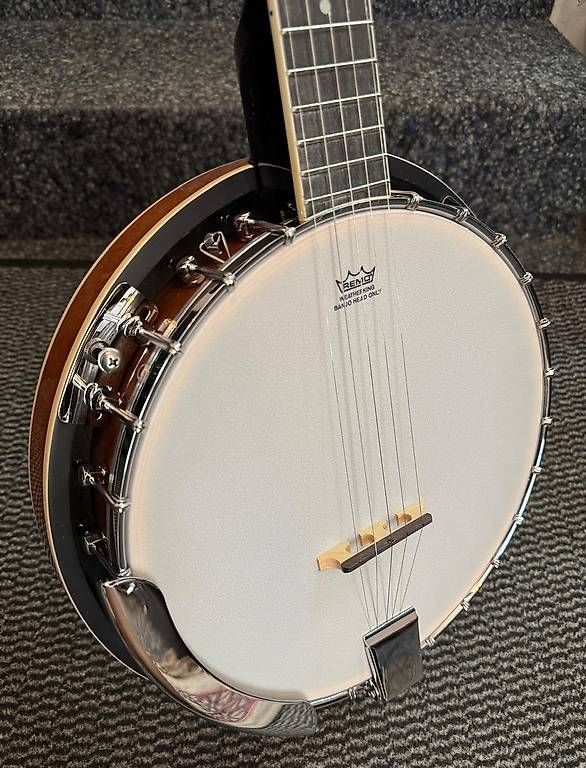 Strumenti musicali: Banjo GEWA 5-String Sunburst High Gloss with Case – Usato da Morges venduto da GvnMusic 3