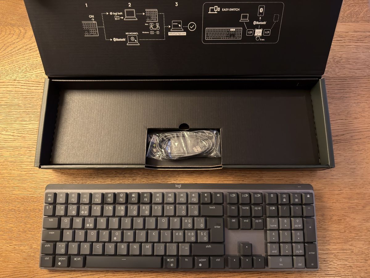 Logitech Tastiere: Logitech MX Mechanical Keyboard CH – Usato da Oberkirch LU venduto da Ricakku 3