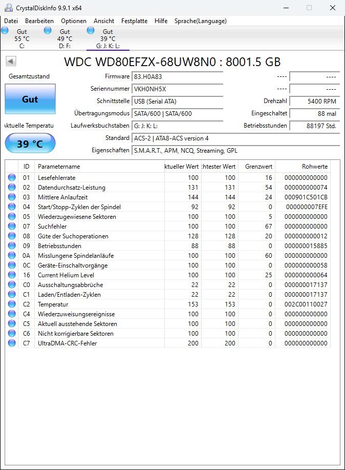 Dischi rigidi: WD Elements mit  WD Red HDD 8TB – Usato da Pfäffikon ZH venduto da Eichghost 2