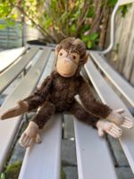 Affe braun Plüsch Vintage Spielzeug Sammlerstück