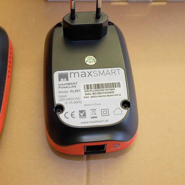 Laufwerke & Adapter: Max Hauri maxSMART PowerLAN Starter Kit – Neu und originalverpackt aus Basel von Bertob 6