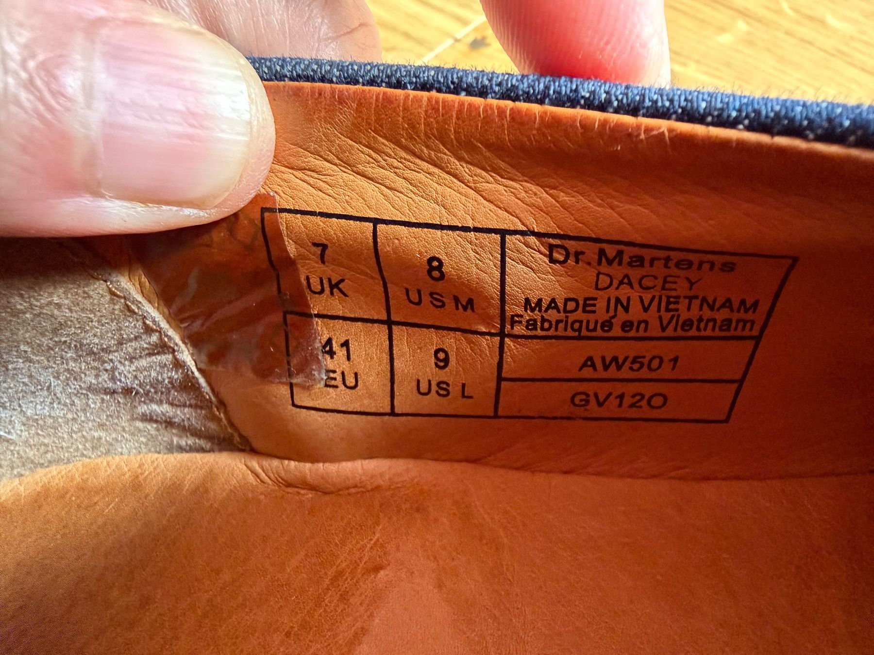 Dr. Martens Chaussures hommes: Dr Martens Denim Loafer – D'occasion à Basel par gim_wb85 7