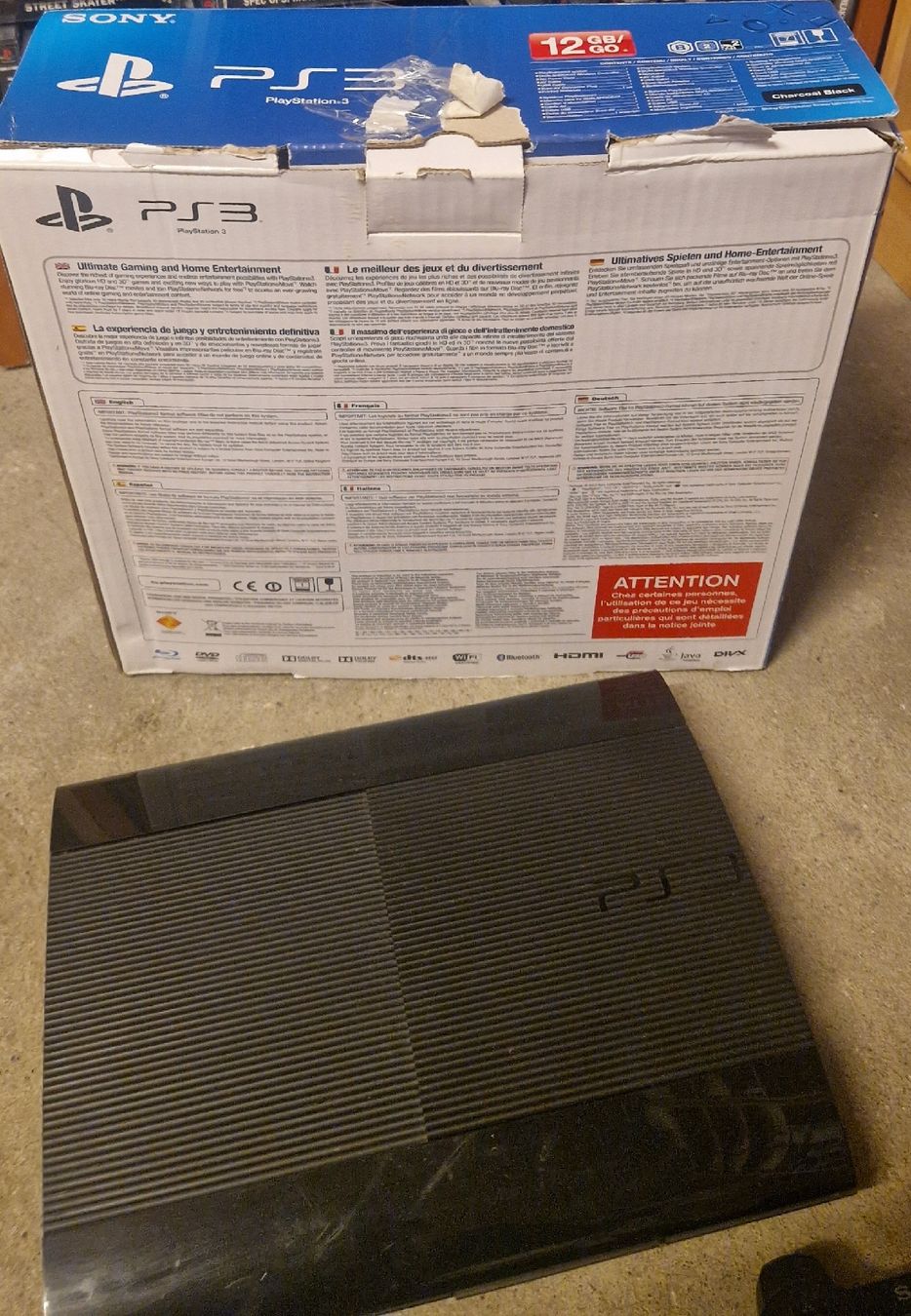 Sony Console: Ps3 Ultra Slim avec boite – Usato da Villars-sur-Glâne venduto da MrLobTec 2