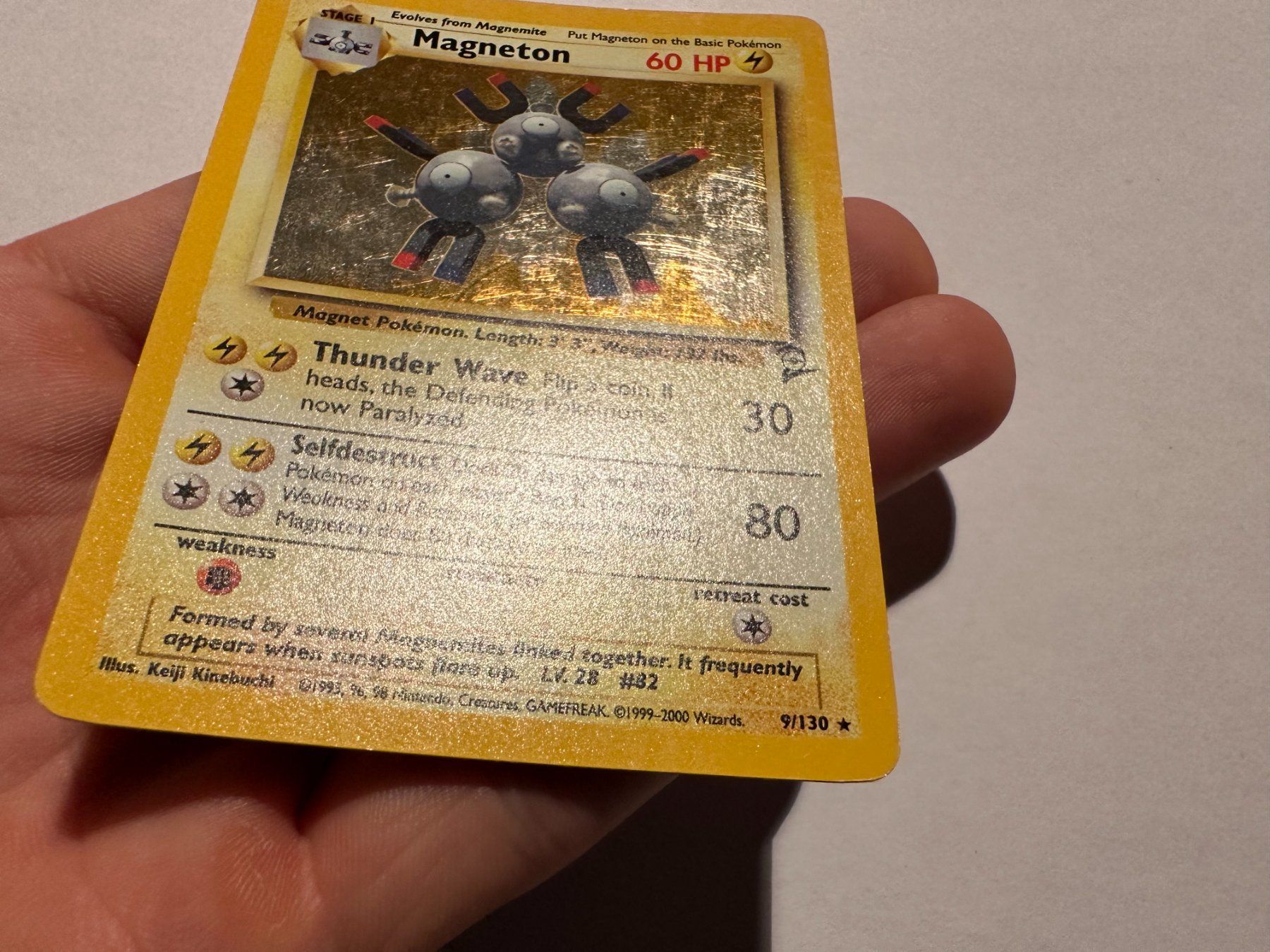 Pokémon Carte collezionabili: Magneton holo Base 2 EN – Usato da Hagendorn venduto da Pokecollectorch 1