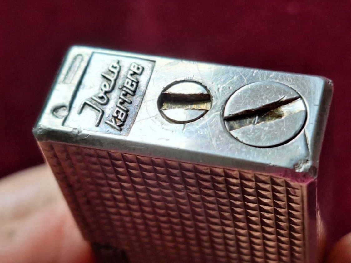 Briquets: Vintage Feuerzeug  "Jbelo Karriere " versilbert – D'occasion à Dornach par majo8689 2