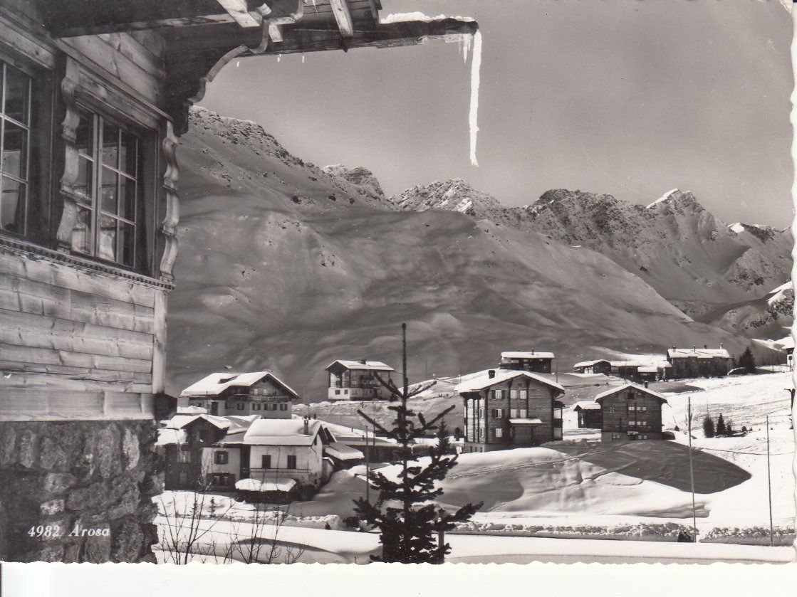 Cartoline postali: Arosa 1958 – Usato da Bürglen TG venduto da StampGraf