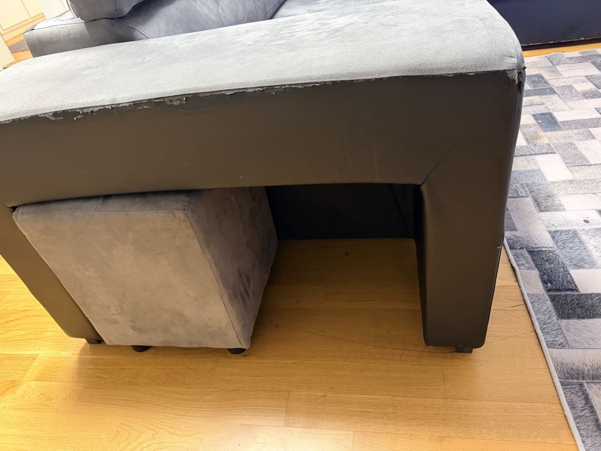 Divani: Ecksofa mit Schlaffunktion grau gebraucht – Usato da Kriens venduto da sol_zgp6 4