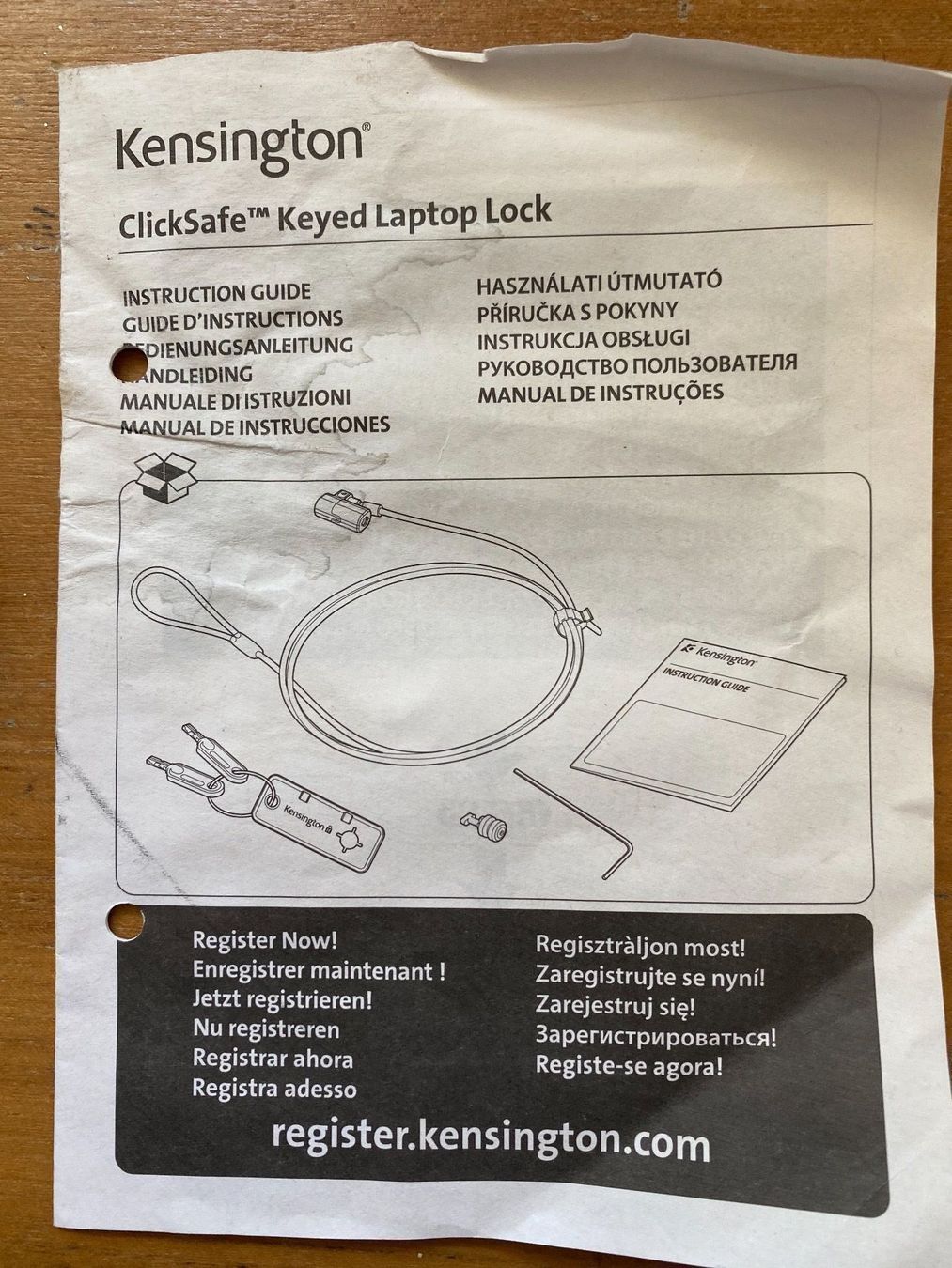 PCs: Kensington ClickSafe Laptop Schloss – Gebraucht aus Winterthur von Teflonbrauer 2