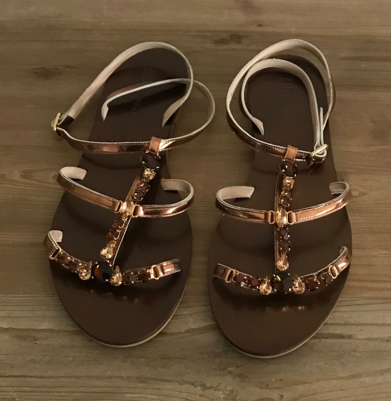 Salvatore Ferragamo Damenschuhe: Salvatore Ferragamon Sandalen Leder Gr. 38 – Gebraucht aus Dänikon ZH von rh7_xmx2 1
