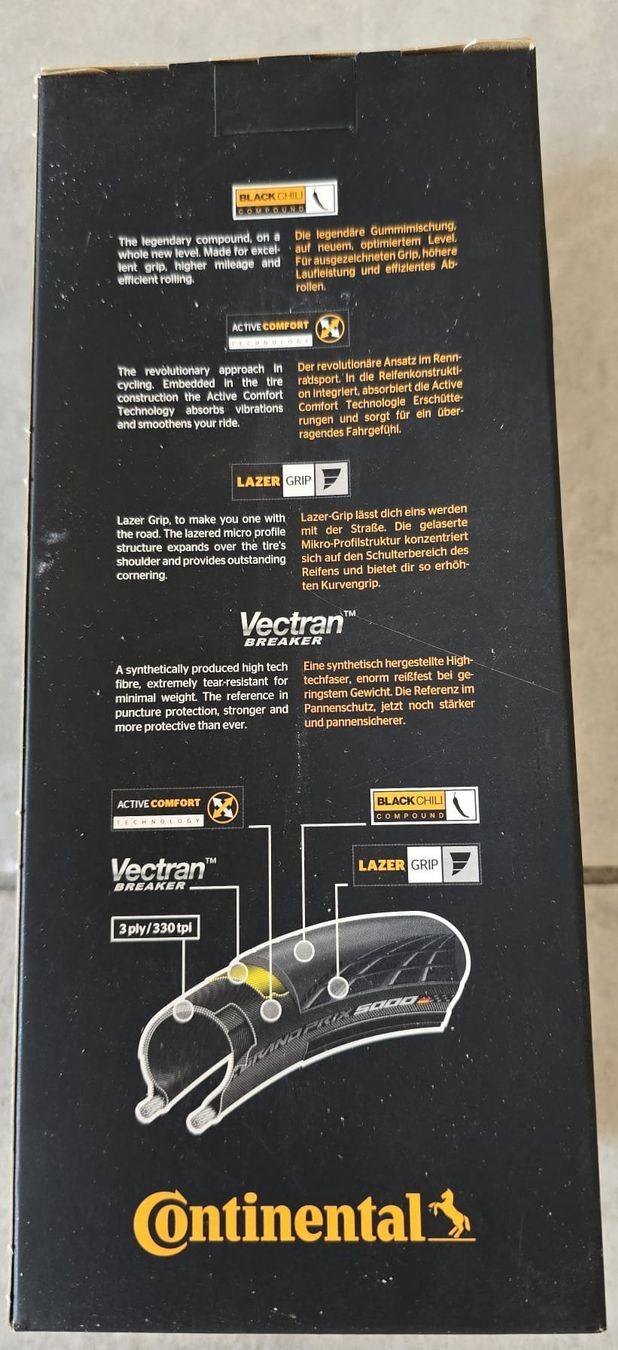 Pneumatici & Ruote complete: Continental Grand Prix 5000 – Nuovo e nell'imballaggio originale da Buchs ZH venduto da Rattetier 1