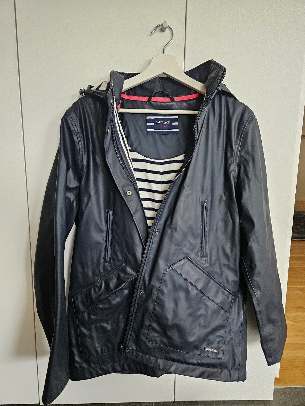 Saint James Jacken: Saint James - Imperméable bleu marine – Gebraucht aus Bussigny von niwa_mikan
